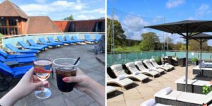 Drinks in outdoor spaces