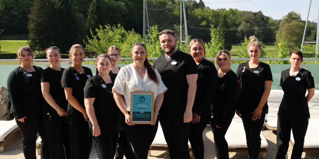Good spa guide awards 2025 spa team photo