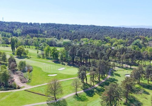 Aerial Photo of the Old Thorns Golf Course